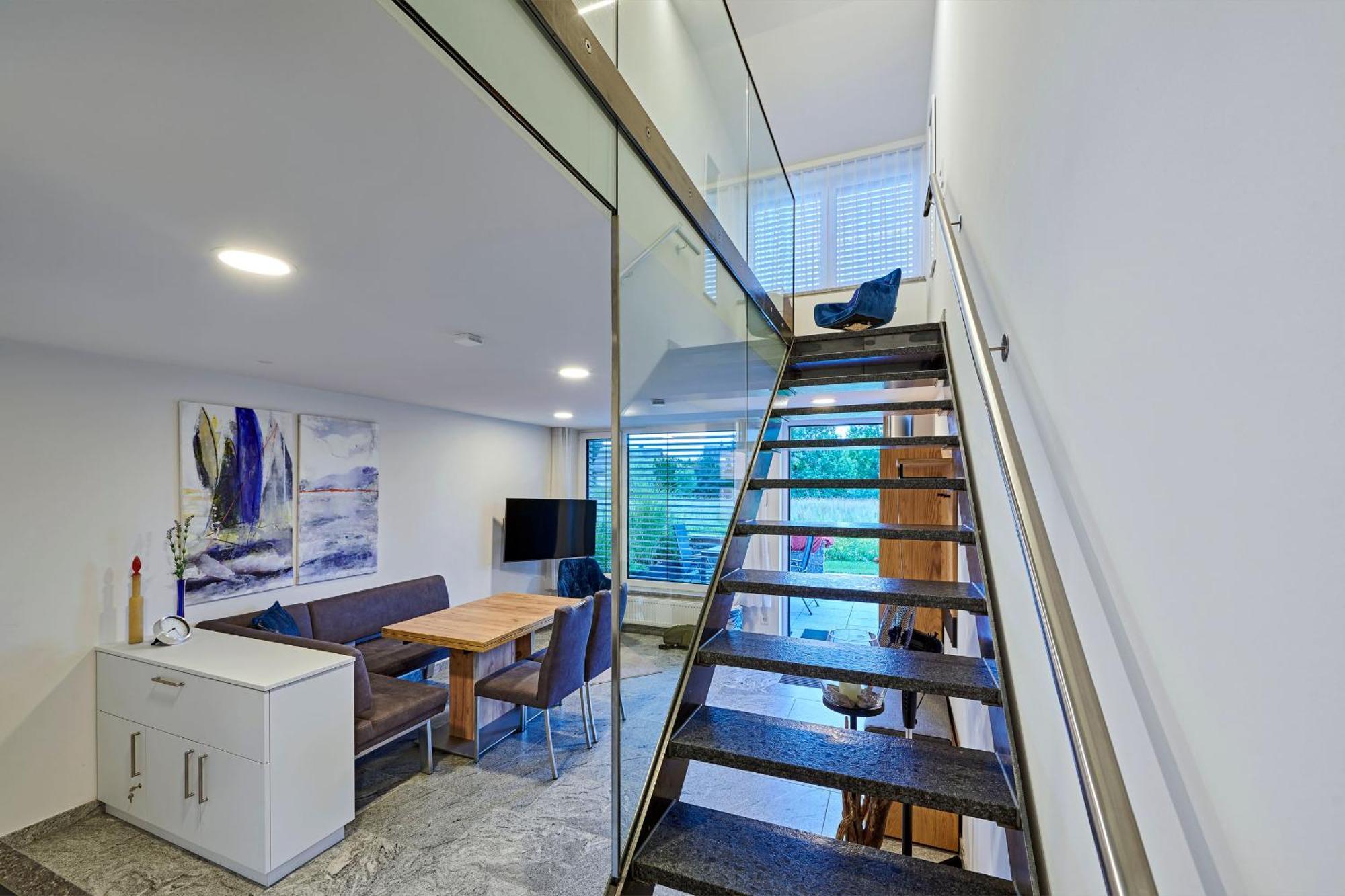 Sterk Apartments - Idyllisch - Modern - Stilvoll Meckenbeuren Dış mekan fotoğraf